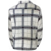 Jaqueta Mormaii Flanelada Xadrez Off White com Forro em La - 2