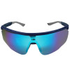 Óculos Mormaii Leap Azul Escuro Fosco/Lente Prata Espelhada Azulada - 2