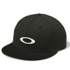 Boné Oakley Ellipse Print Snap-back Preto com Logo Branco - 1