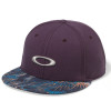 Boné Oakley Ellipse Print Snap-back Roxo Grafitado - 1