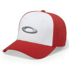 Boné Oakley Tincan Cap Vermelho com Branco - 1