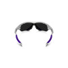 Óculos Oakley Radarlock Edge Vented Polished White/Lentes Violet Iridium e Clear VR28 - 4