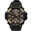 Relógio Casio Esportivo Analógico MCW-100H-9A2VDF-SC Preto e Dourado - 2