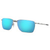 Óculos Oakley Ejector Satin Chrome/Lente Prizm Sapphire - 1