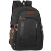 Mochila Mormaii Canvas Stone Reforçada Cinza com Marrom 25L - 2