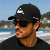 Boné Quiksilver Decades Preto Original - 1