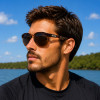 Óculos Oakley HSTN Dark Amber | Lente Prizm Tungsten – Design e Estilo Moderno - 5