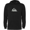 Moletom Quiksilver Metal Comp Logo Preto Reforçado 305G com Capuz - 1