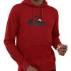 Moletom Quiksilver Comp Logo 2.0 Vermelho Reforçado 305G com Capuz - 3