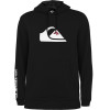 Moletom Quiksilver Comp Logo 2.0 Preto Reforçado 305G com Capuz - 1