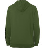 Moletom Quiksilver Comp Logo Verde Militar Reforçado 305G com Capuz ULTIMA PEÇA P - 2