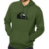 Moletom Quiksilver Comp Logo Verde Militar Reforçado 305G com Capuz ULTIMA PEÇA P - 3