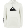 Moletom Quiksilver Comp Logo Branco Reforçado 305G com Capuz - 1