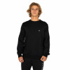 Moletom Quiksilver Embroidery Careca Preto - 1