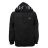 Moletom Quiksilver Canguru Best Wave Open Preto - 2