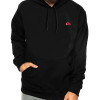 Moletom Quiksilver Embroidery Preto Reforçado 280G com Capuz - 3