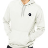 Moletom Quiksilver Transfer Round Branco Reforçado com Capuz - 3