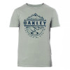 Camiseta Oakley Bicoastal Tee Cinza Gelo - 1
