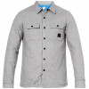 Jaqueta Oakley Flanelada Reserve Woven Dupla Face Cinza - 1