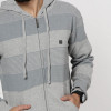 Moletom Oakley Striped Fleece Cinza PROMOÇAO - 3