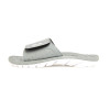 Chinelo Oakley Super Coil Slide Branco Com Cinza - 4