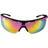 Óculos Mormaii Athlon IV Preto Emborrachado DT Rosa e Laranja/Lente Cinza Revo Rosa - 2