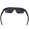 Óculos Mormaii Athlon IV Preto Emborrachado DT Rosa e Laranja/Lente Cinza Revo Rosa - 4