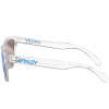 Óculos Oakley Frogskins Crystal Clear/ Lente Prizm Saphire Iridium - 3