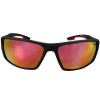 Óculos Mormaii Joaca 4 Preto Fosco com Vermelho /Lente Cinza Revo Vermelho - 2