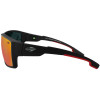 Óculos Mormaii Joaca 4 Preto Fosco com Vermelho /Lente Cinza Revo Vermelho - 3