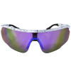 Óculos Mormaii Leap Branco Brilho com Preto/ Lente Cinza Revo Violeta - 2