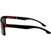 Óculos Mormaii Banks Preto Fosco com Logo Vermelho/ Lente Cinza - 3
