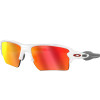 Óculos Oakley Flak 2.0 XL Polished White/Lente Prizm Ruby - 1