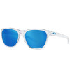 Óculos Oakley Manorburn Polished Clear/Lente Prizm Sapphire - 1