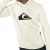 Moletom Quiksilver Comp Logo 2.0 Off White Reforçado com Capuz - 3