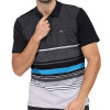 Camisa Polo Quiksilver Everyday Stripe Preto - 3
