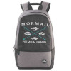 Mochila Mormaii Limited Premium Brand Preta Com Cinza - 1