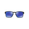 Óculos Oakley Latch Square Matte Black/ Lente Violet Iridium Polarizado - 4