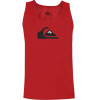 Regata Quiksilver Comp Logo Color Vermelha - 1