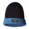 Gorro Oakley Factory Flip Beanie Azul Marinho Dupla Face - 2