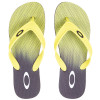 Chinelo Oakley Wave Point Amarelo com Preto - 1