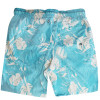 Shorts Água Mash Casual Folhagem Azul e Branco - 2