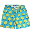 Shorts Água Mash Casual Tropical Limão Azul - 1