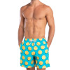 Shorts Água Mash Casual Tropical Limão Azul - 3