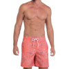 Shorts Água Mash Estampado Eccentric Color Laranja - 3