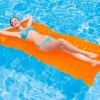 Colchão Inflável Alma de Praia Bronzeador Esteira Laranja - 3