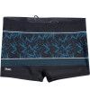 Sunga Boxer Mash Listrada Folhagem Preto e Marinho - 1