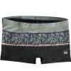 Sunga Boxer Mash Hang Loose Listra Folhagem Verde e Preta - 1