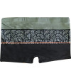 Sunga Boxer Mash Hang Loose Listra Folhagem Verde e Preta - 2