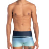 Sunga Boxer Mash Hang Loose Degradê Listrada Azul e Verde - 3